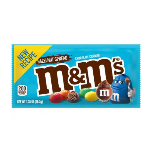 M&M's Chocolate Candy 1.35 oz Crunchy Cookie 24 Pack 1 Box