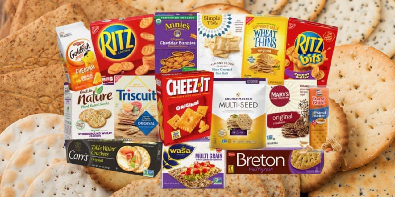 America’s Top 30 Most Popular Cracker Brands Of All Time