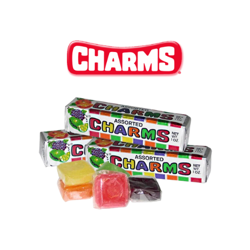 Charms Squares - 20 / Box - Candy Favorites