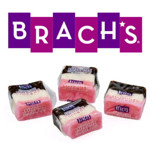Neapolitan Coconut Sundae Candies - I didn't know Brach's stopped