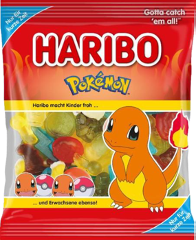 Haribo Pokemon Limited Edition Charmander, 4oz Bag, 12ct Box