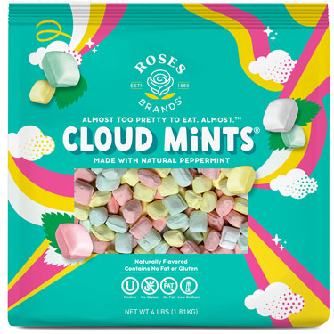 Roses Brands Cloud Mints Assorted Pastel 4lb bag
