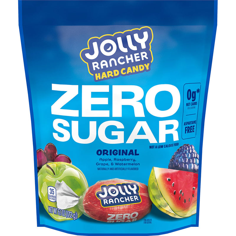 Jolly Rancher Zero Sugar Hard Candy Assorted 6.1oz Bag