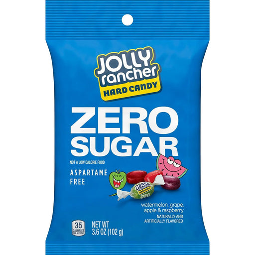 Jolly Rancher Zero Sugar Hard Candy Assorted 3.6oz Bag
