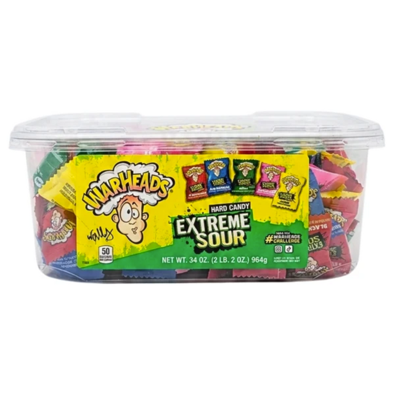 Warheads Extreme Sour Hard Candy 240ct