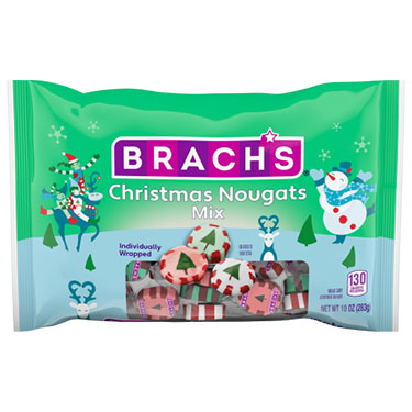 Brachs Christmas Nouget Mix 10oz Bag