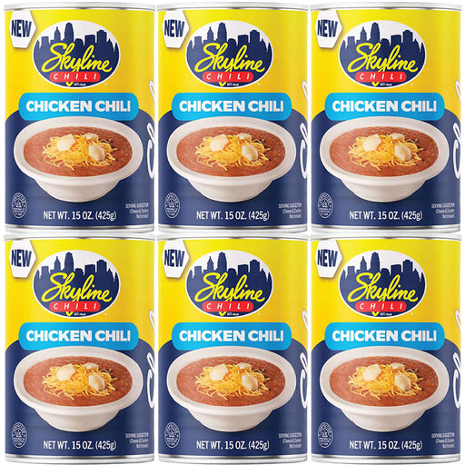 Skyline Chicken Chili 15oz Can 6pk