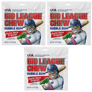 Big League Chew Outta Here Original Bubble Gum, 2.12 oz, 3 Pack