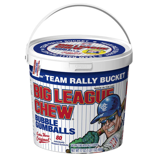 Big League Chew Bubble Gumballs 80ct Tub