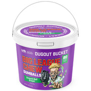 Big League Chew Gumballs Grape Dugout Bucket