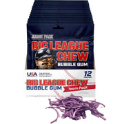 Big League Chew Aaron Judge Grand Slam Grape Bubble Gum, 2.12 oz, 12 Pack Box