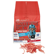 Big League Chew First Pitch Fruit Punch Bubble Gum, 2.12 oz, 12 Pack Box