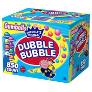 Dubble Bubble Assorted Gumballs 850ct Box