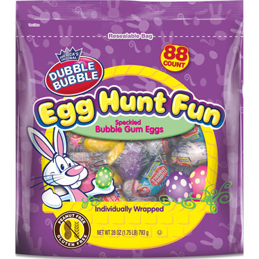 Dubble Bubble Easter Egg Hunt Fun 28oz Bag