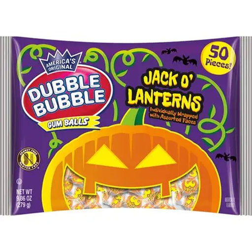 Dubble Bubble Pumpkin Gumballs Bag 9.86 oz