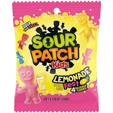 Sour Patch Kids Lemonade Fest 3.61oz Bag Expires May 10th 2026