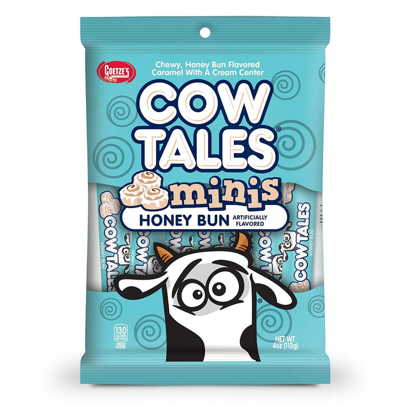 Goetze's Cow Tales Minis Honey Bun 4oz Bag