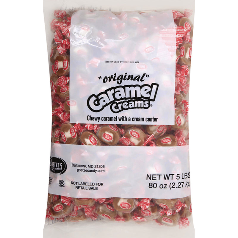 Goetze's Caramel Creams 5 lb Bag