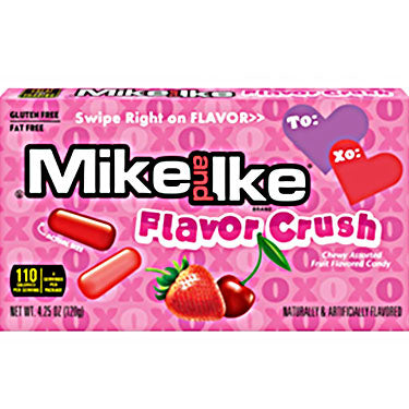 Mike and Ike Valentines Mix 4.25oz Theater Box