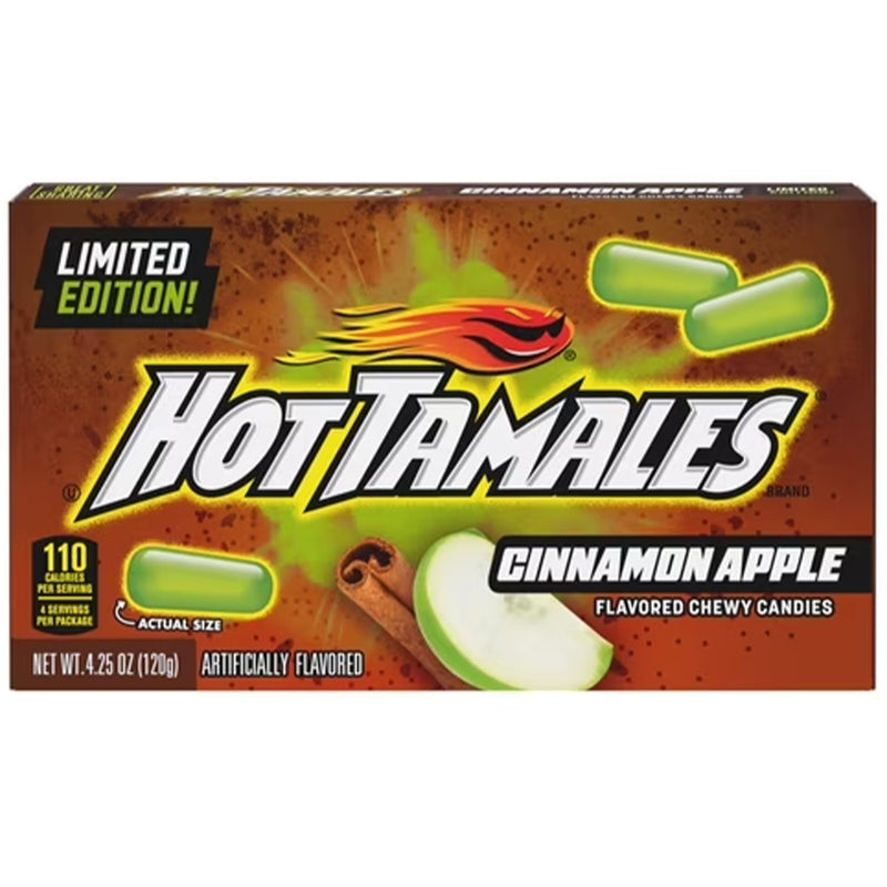 Hot Tamales Cinnamon Apple Theater Box 4.25oz