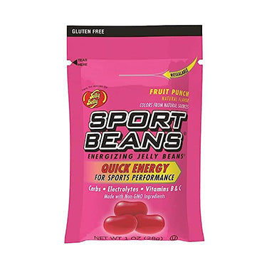 Jelly Belly Sport Beans Fruit Punch 1 oz Expires July 19th 2026