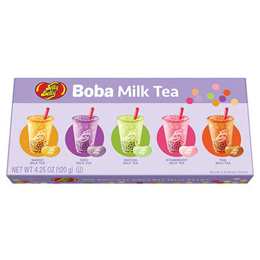 Jelly Belly Boba Milk Tea Jelly Bean 4.25 oz Gift Box Expires July 20th 2026