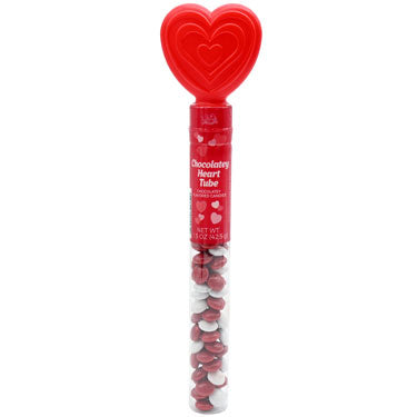 Alberts Valentines Chocolaty Heart Tube 1.5oz