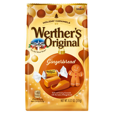 Werthers Original Soft Gingerbread Caramels 8.57oz Bag Expires July 31st 2026