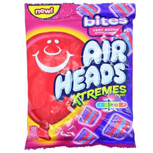 Airheads Xtremes Bites Very Berry 6oz Bag