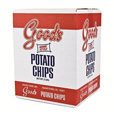 Goods Potato Chips Home Style Red Box 2 Lb Expires August 30th 2026
