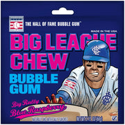 Big League Chew Big Rally Blue Raspberry Bubble Gum, 2.12 oz, 3 Pack