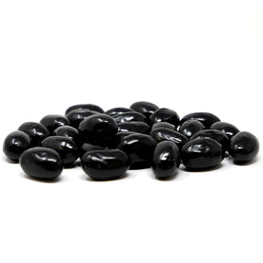 Canels Jumbo Black Licorice Jelly Beans 1lb
