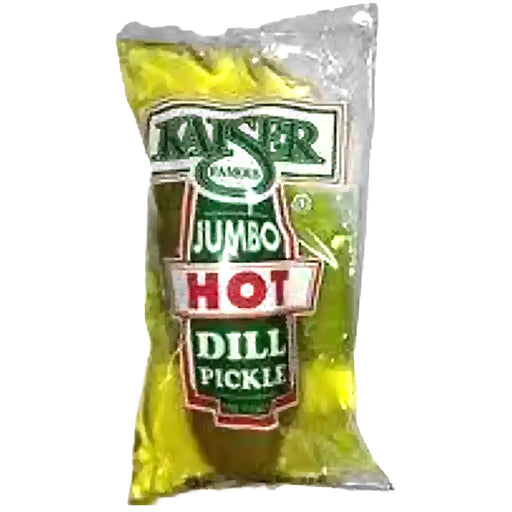 Kaiser Jumbo Hot Dill Pickle Pouches 12ct Box