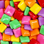 Dubble Bubble Chiclets Tropical Fruit Bubble Gum 25 lb Case