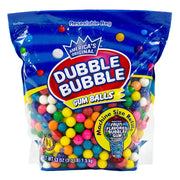 Dubble Bubble Assorted Gumballs 8 Flavors 3.3lb Bag 6pk