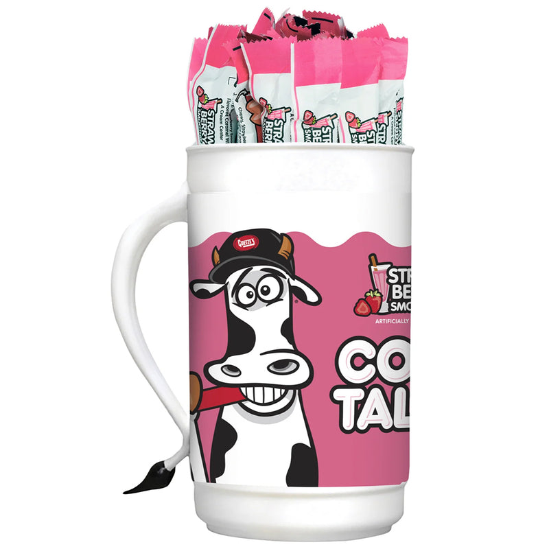 Goetze's Strawberry Smoothie Cow Tales and Tumbler 100ct