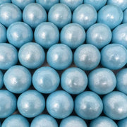 Albert's Color Splash Gumballs Shimmer Light Blue 2 lb 6 Count Case