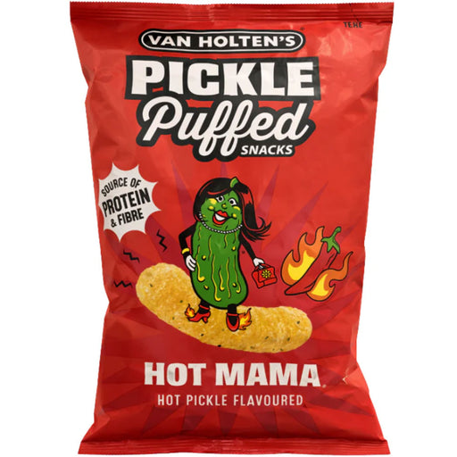 Van Holten's Hot Mama Pickle Puffs 10ct Box