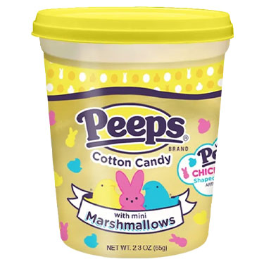 Thrive Easter Peeps Cotton Candy Mini Marshmallows 2.3oz Tub