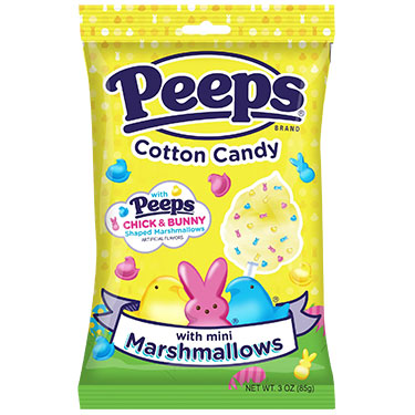 Thrive Easter Peeps Cotton Candy Mini Marshmallows 3oz Bag