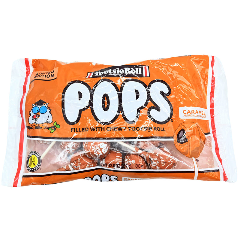 Tootsie Caramel Pops 12.6oz Bag