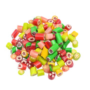Christmas Cut Rock Candy Assorted Flavors Festive Hard Candy Mix 1 lb