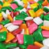 Dubble Bubble Chiclets Assorted Bubble Gum 25 lb Case