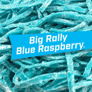 Big League Chew Big Rally Blue Raspberry Bubble Gum, 2.12 oz Pouch