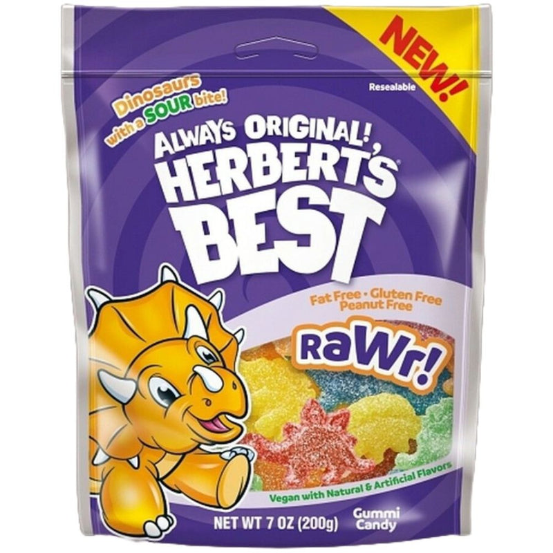 Herberts Best RAWR! Gummy Candy 7oz Bag