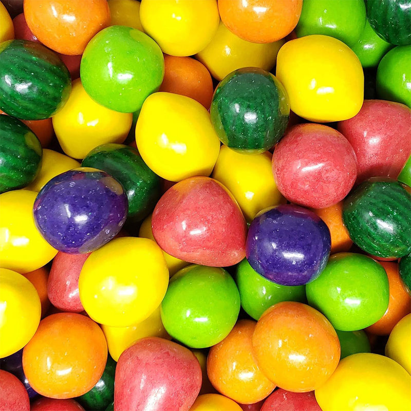 Dubble Bubble 2 Inch Gumballs Mega Fruit 2 lb