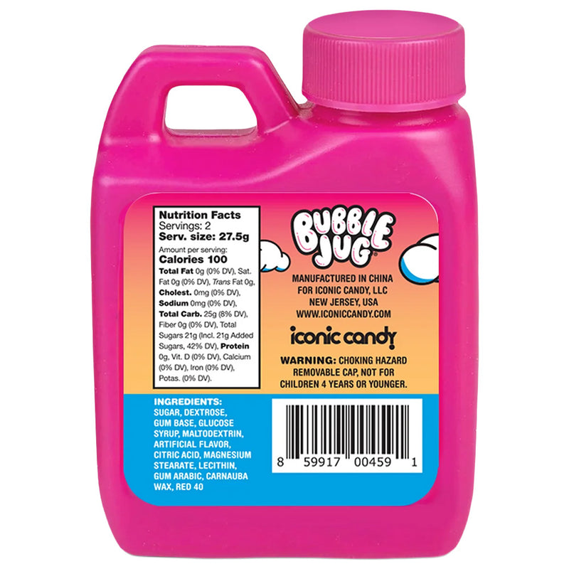 Bubble Jug Tropical Fruit Bubble Gum, 1.94oz Jug