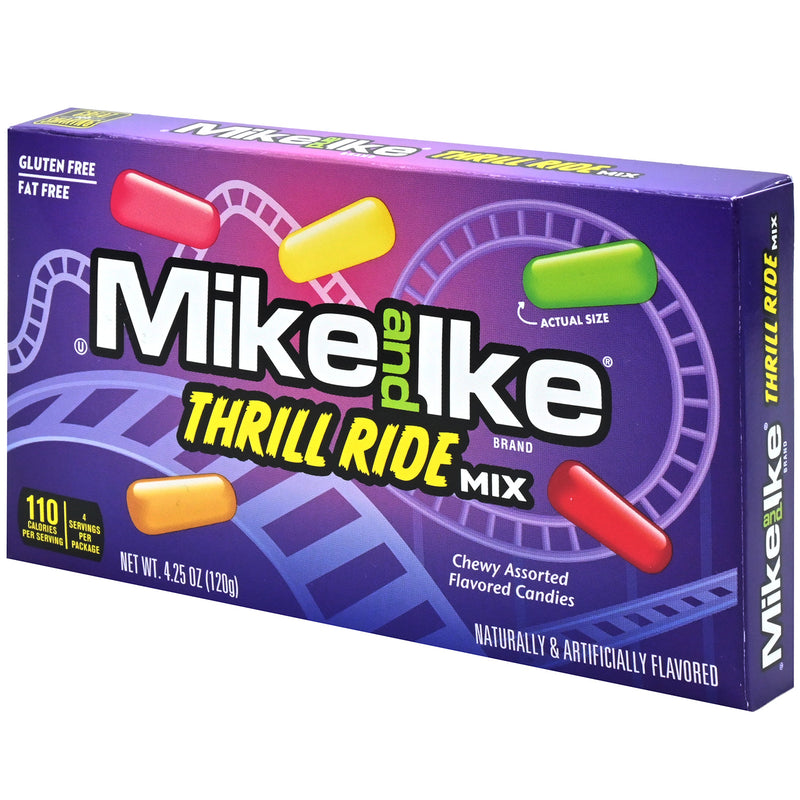 Mike and Ike Thrill Ride 4.25oz Theater Box