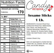 Sesame Sticks Narrow 1 Lb