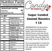 Albanese Gummi Sanded Bunnies 1lb